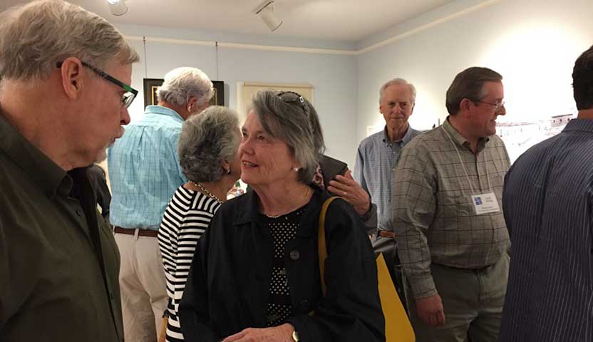 Guests at an Atwood House Museum event.